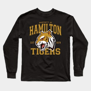 Defunct Hockey Team Hamilton Tigers Long Sleeve T-Shirt